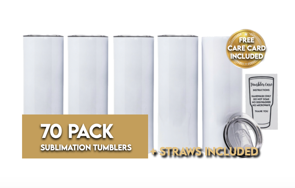 5 pack - 20oz Sublimation Tumbler – SUBconscious Blanks