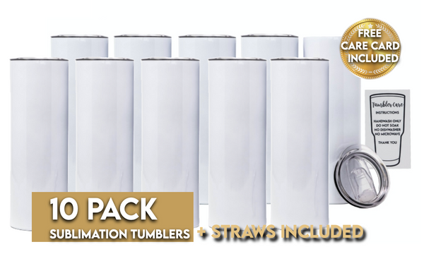 50 Pack of 20 oz Sublimation Tumbler 50 pack of tumblers